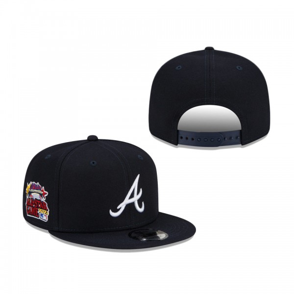 Braves 2000 MLB All-Star Game Patch Up Cap Navy