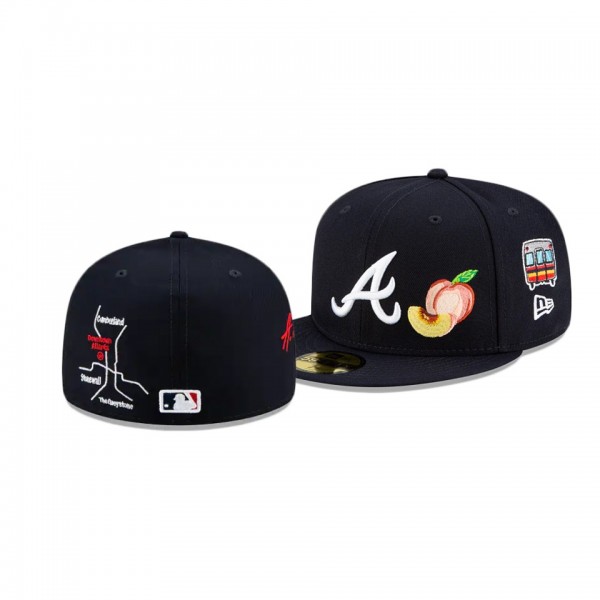 Atlanta Braves City Transit 59FIFTY Fitted Hat