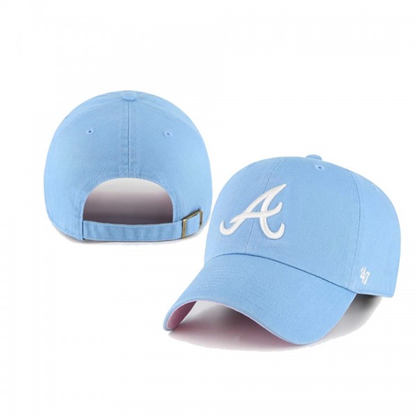 Atlanta Braves Summer Ballpark Light Blue Adjustable Hat