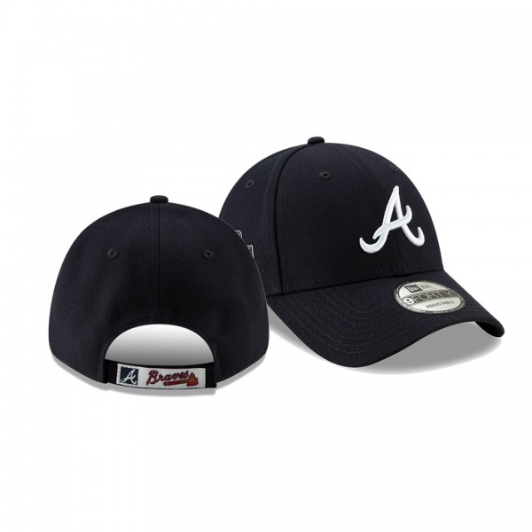 Men's Braves 2021 World Series Navy Road 9FORTY Adjustable Hat