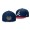 Men's Braves Core Navy Adjustable Snapback Hat