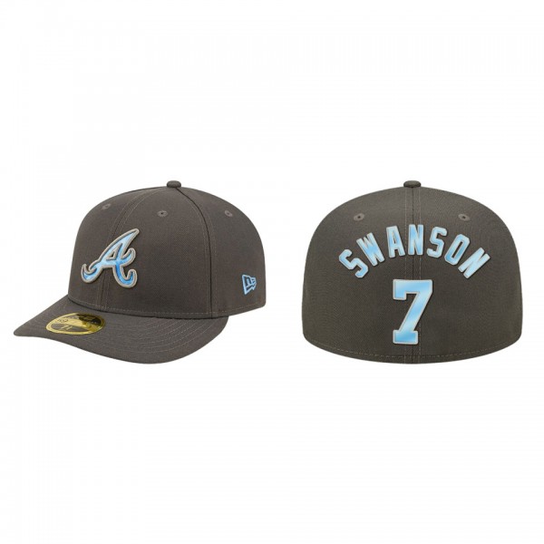 Dansby Swanson Atlanta Braves 2022 Father's Day On-Field Low Profile 59FIFTY Fitted Hat