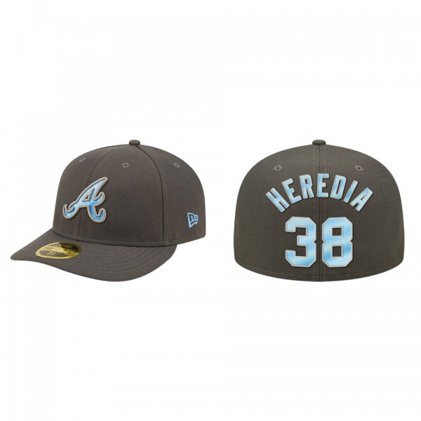Guillermo Heredia Atlanta Braves 2022 Father's Day On-Field Low Profile 59FIFTY Fitted Hat