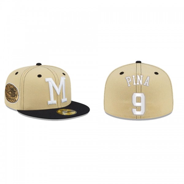 Manny Pina Milwaukee Braves Just Caps Drop 3 59FIFTY Fitted Hat
