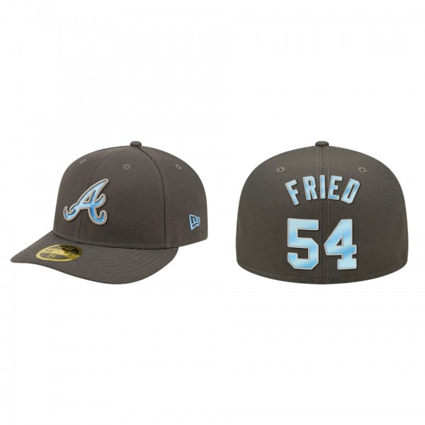 Max Fried Atlanta Braves 2022 Father's Day On-Field Low Profile 59FIFTY Fitted Hat