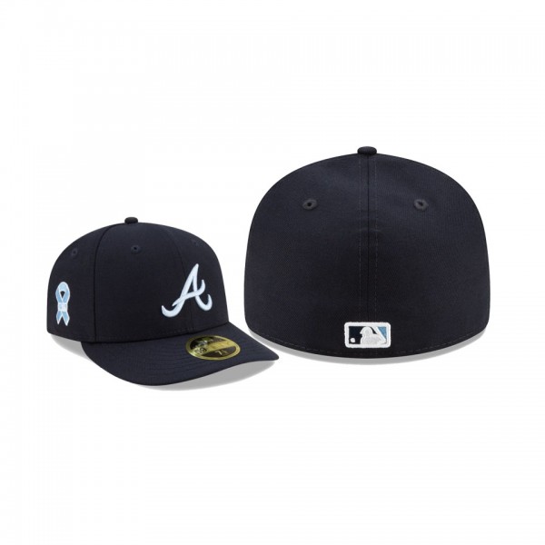Men's Atlanta Braves 2021 Father's Day Navy On-Field Low Profile 59FIFTY Fitted Hat