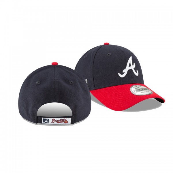 Men's Braves 2019 Postseason Navy Red 9FORTY Adjustable Hat