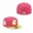 Men's Atlanta Braves Pink 1972 MLB All-Star Game Beetroot Cyber Fitted Hat