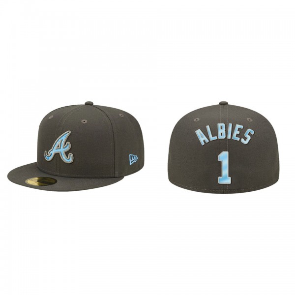 Ozzie Albies Atlanta Braves 2022 Father's Day On-Field 59FIFTY Fitted Hat