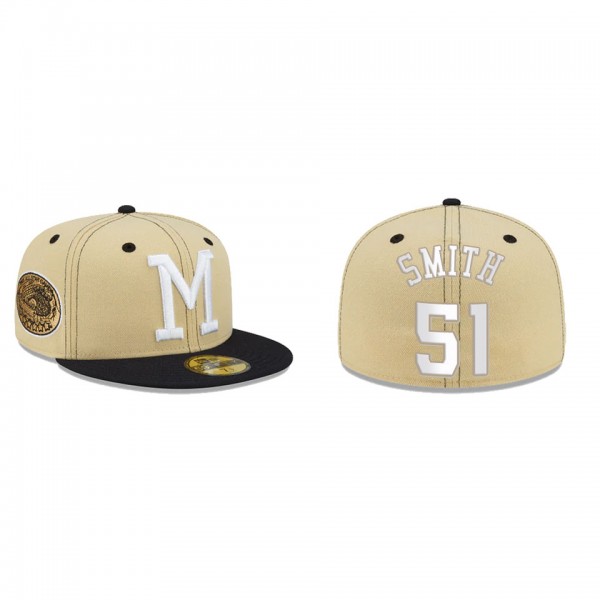 Will Smith Milwaukee Braves Just Caps Drop 3 59FIFTY Fitted Hat