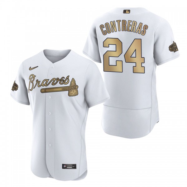 William Contreras Braves 2022 MLB All-Star Game Authentic White Jersey