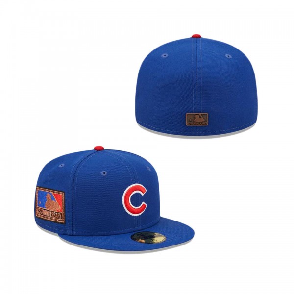 Chicago Cubs 125th Anniversary Fitted Hat