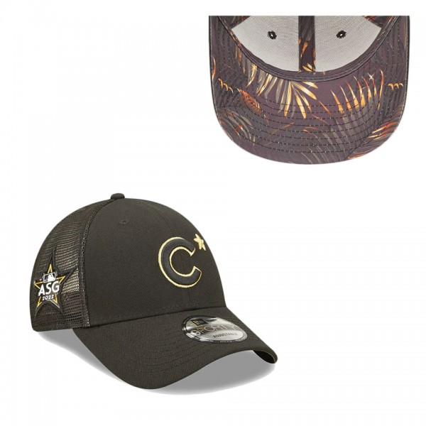 Chicago Cubs Black 2022 MLB All-Star Game 9FORTY Snapback Adjustable Hat