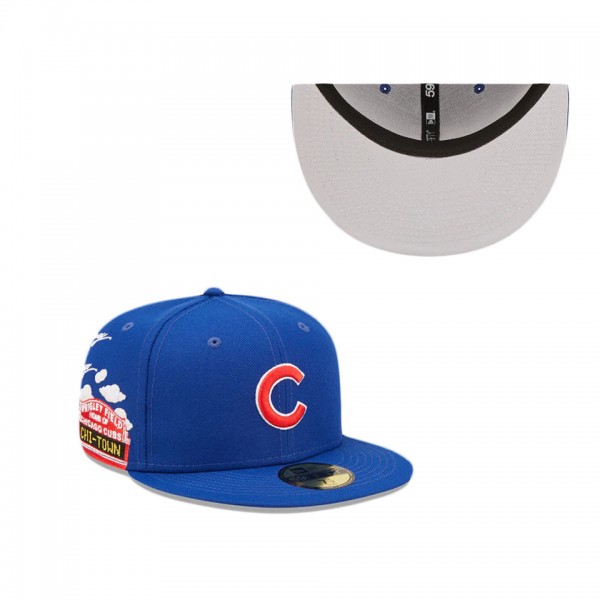 Chicago Cubs Cloud Icon 59FIFTY Fitted Hat
