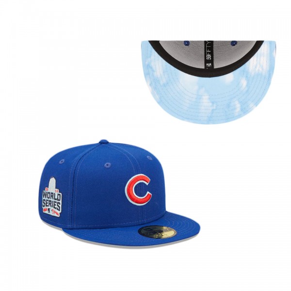 Chicago Cubs Clouds 59FIFTY Fitted Hat