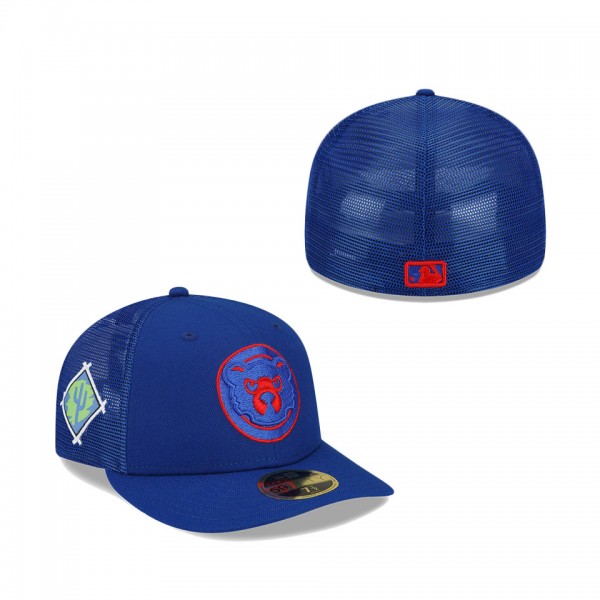 Chicago Cubs New Era 2022 Spring Training Low Profile 59FIFTY Fitted Hat Royal