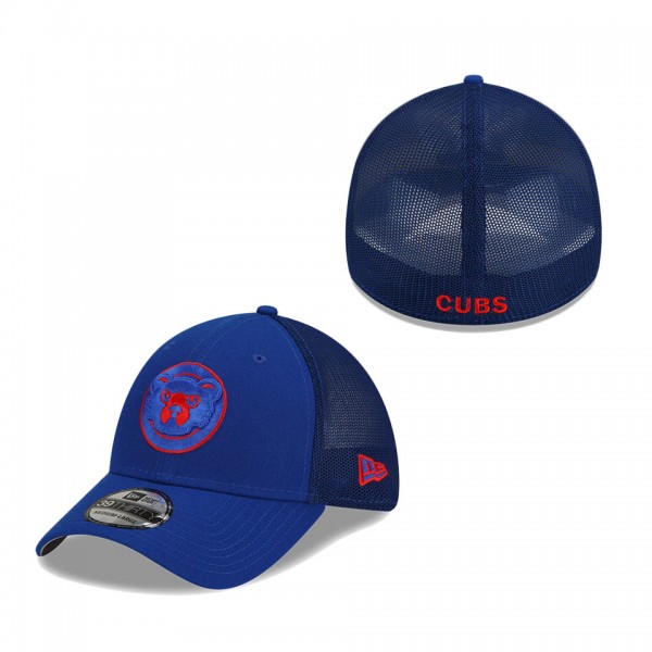 Chicago Cubs New Era Youth 2022 Batting Practice 39THIRTY Flex Hat Royal
