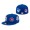Chicago Cubs Patch Pride Fitted Cap Royal