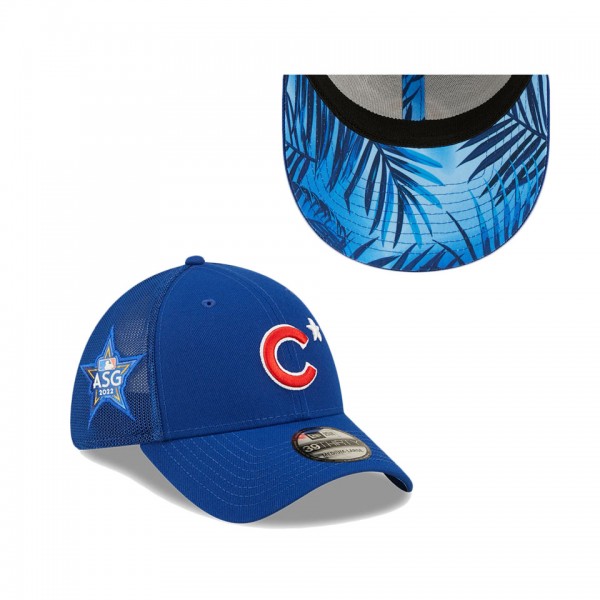 Chicago Cubs Royal 2022 MLB All-Star Game Workout 39THIRTY Flex Hat
