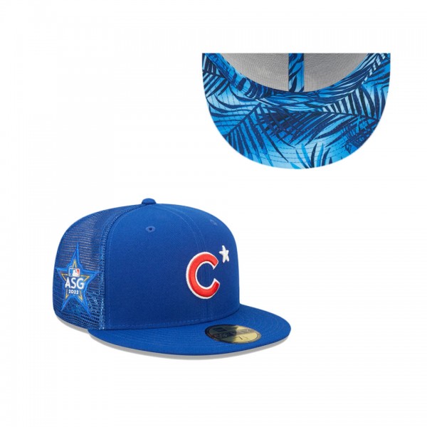 Chicago Cubs Royal 2022 MLB All-Star Game Workout 59FIFTY Fitted Hat