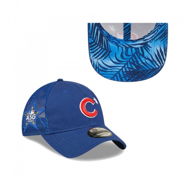 Chicago Cubs Royal 2022 MLB All-Star Game Workout 9TWENTY Adjustable Hat
