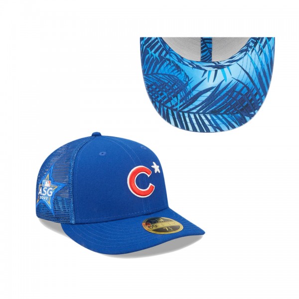 Chicago Cubs Royal 2022 MLB All-Star Game Workout Low Profile 59FIFTY Fitted Hat