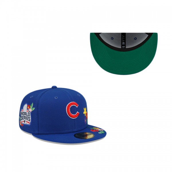 Chicago Cubs Visor Bloom 59FIFTY Fitted Hat