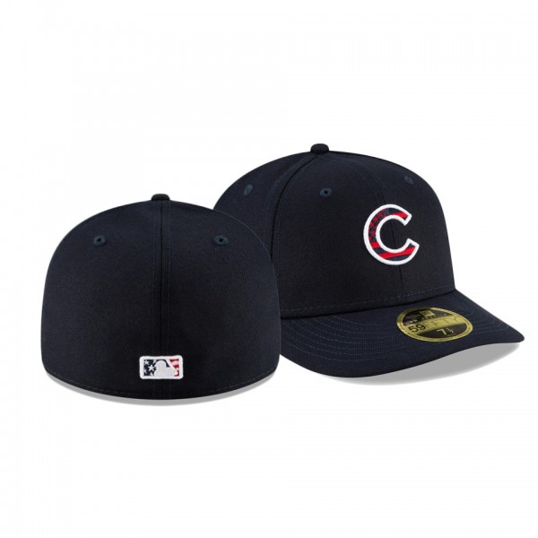 Chicago Cubs 2021 Independence Day Navy Low Profile 59FIFTY 4th Of July Hat