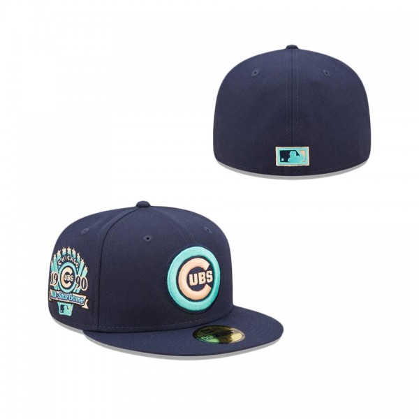 Cubs Oceanside Peach 59FIFTY Fitted Hat