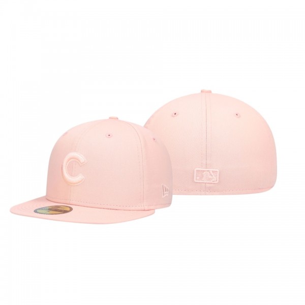 Men's Cubs Blush Sky Tonal Pink 59FIFTY Fitted Hat