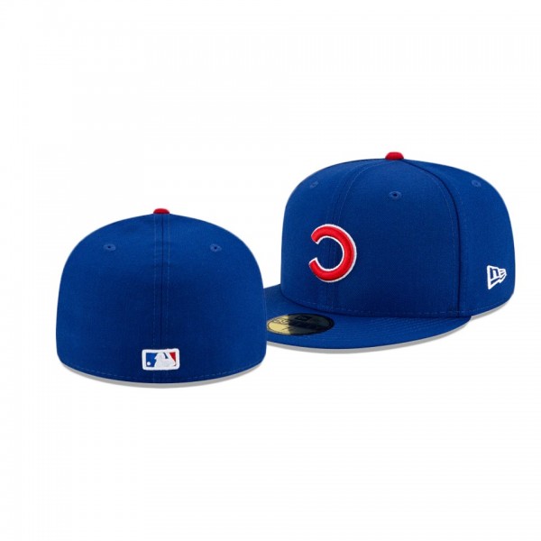 Chicago Cubs Upside Down Royal 59FIFTY Fitted Hat