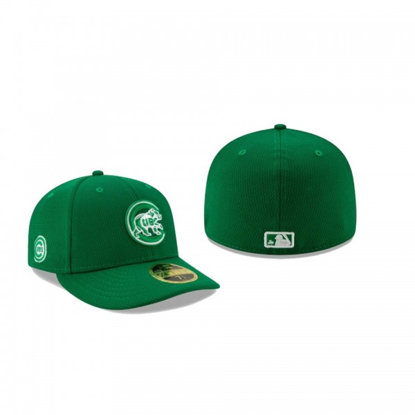 Men's Chicago Cubs 2021 St. Patrick's Day Green Low Profile 59FIFTY Fitted Hat