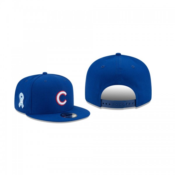 Men's Chicago Cubs 2021 Father's Day Royal 9FIFTY Snapback Adjustable Hat
