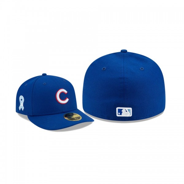 Men's Chicago Cubs 2021 Father's Day Royal On-Field Low Profile 59FIFTY Fitted Hat