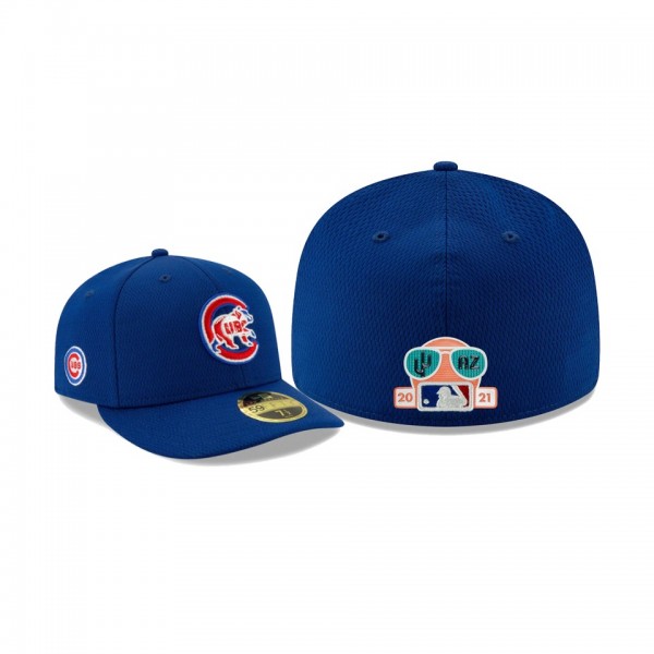 Men's Chicago Cubs 2021 Spring Training Royal Low Profile 59FIFTY Fitted Hat