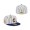 Men's Chicago Cubs New Era White Navy MLB X Big League Chew Original 59FIFTY Fitted Hat