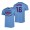 Chicago Cubs Patrick Wisdom Royal 2022 Field Of Dreams Tri-Blend T-Shirt