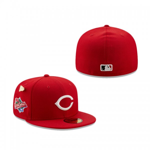Cincinnati Reds 1990 Logo History 59FIFTY Fitted Hat