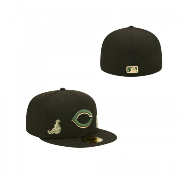 Cincinnati Reds Cashed Check 59FIFTY Fitted Hat