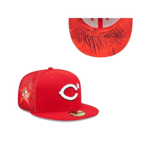 Cincinnati Reds Red 2022 MLB All-Star Game Workout 59FIFTY Fitted Hat