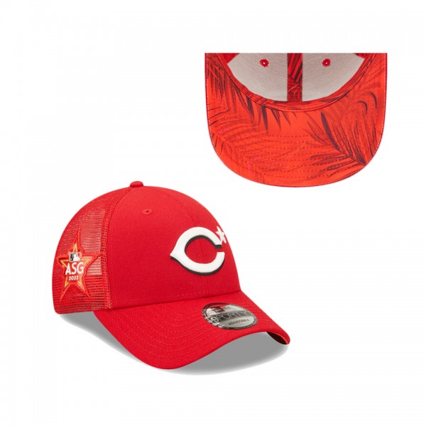 Cincinnati Reds Red 2022 MLB All-Star Game Workout 9FORTY Snapback Adjustable Hat