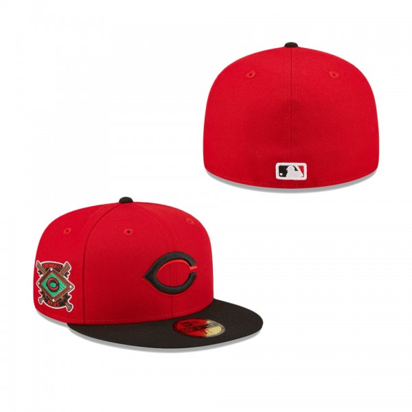 Men's Cincinnati Reds Red Team AKA 59FIFTY Fitted Hat