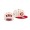 Men's Cincinnati Reds Pinstripe White 9FIFTY Snapback Hat
