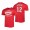 Cincinnati Reds Tyler Naquin Red 2022 Field Of Dreams Tri-Blend T-Shirt