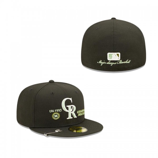 Colorado Rockies Money Fitted Hat