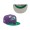 Men's Colorado Rockies New Era Purple Green MLB X Big League Chew Ground Ball Grape Flavor Pack 59FIFTY Fitted Hat