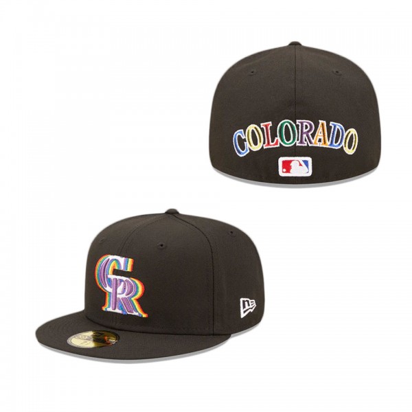 Colorado Rockies Prismatic 59FIFTY Fitted Hat