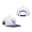 Men's Colorado Rockies Pro Standard White Logo Snapback Hat