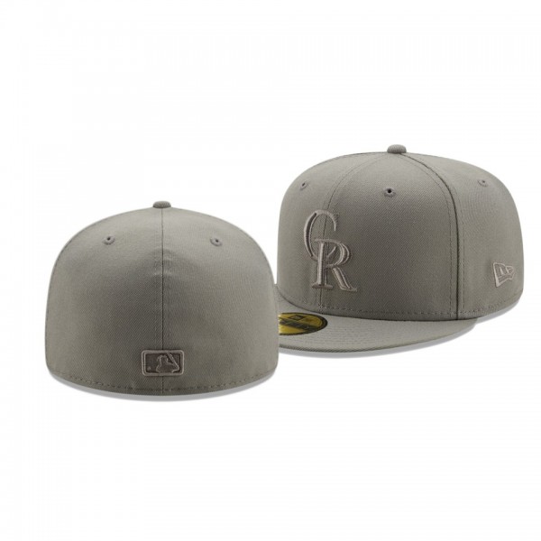 Colorado Rockies Color Pack Gray 59FIFTY Fitted Hat