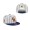 Youth Colorado Rockies New Era White Navy MLB X Big League Chew Original 9FIFTY Snapback Adjustable Hat